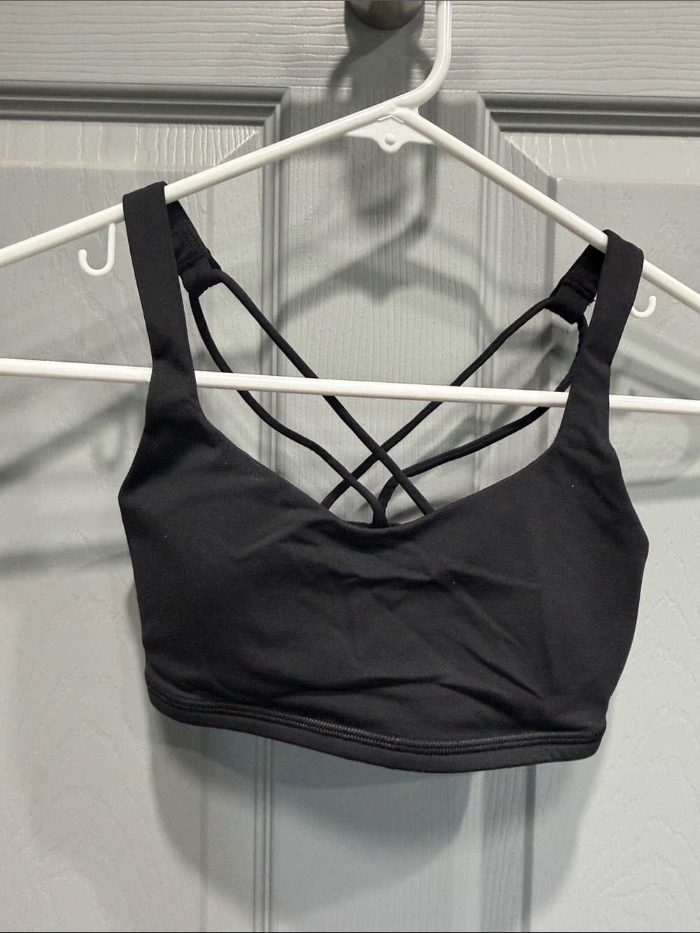 lululemon athletica Black Crisscross Sports Bralette